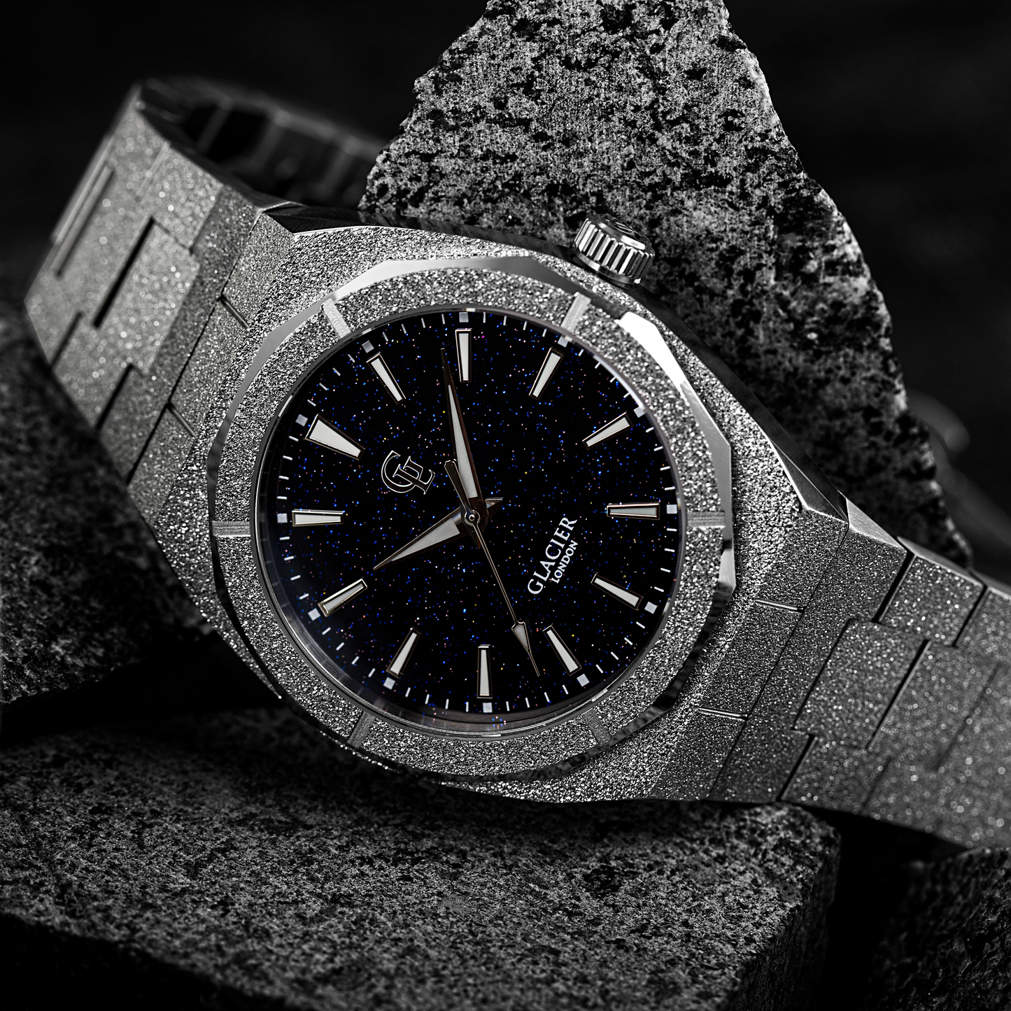 Silver Frosted Stardust Watch