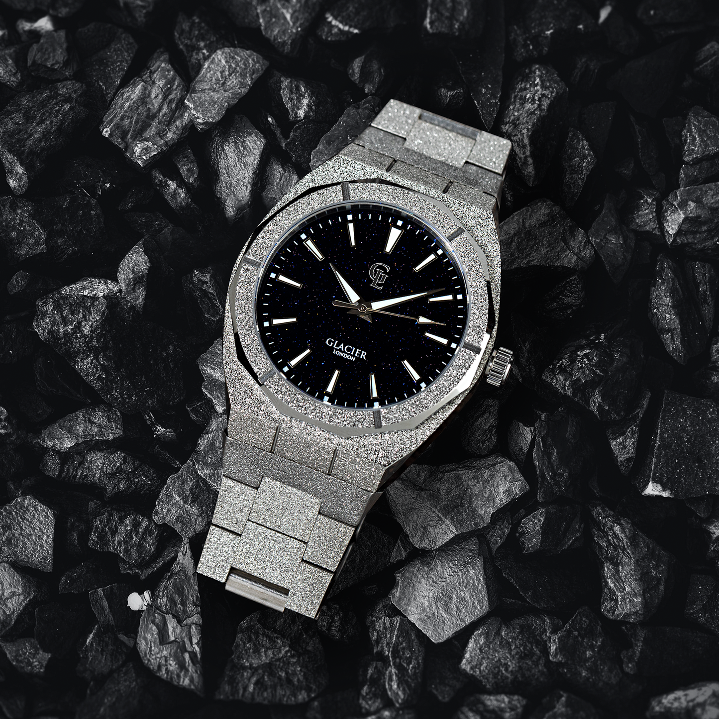 Silver Frosted Stardust Watch