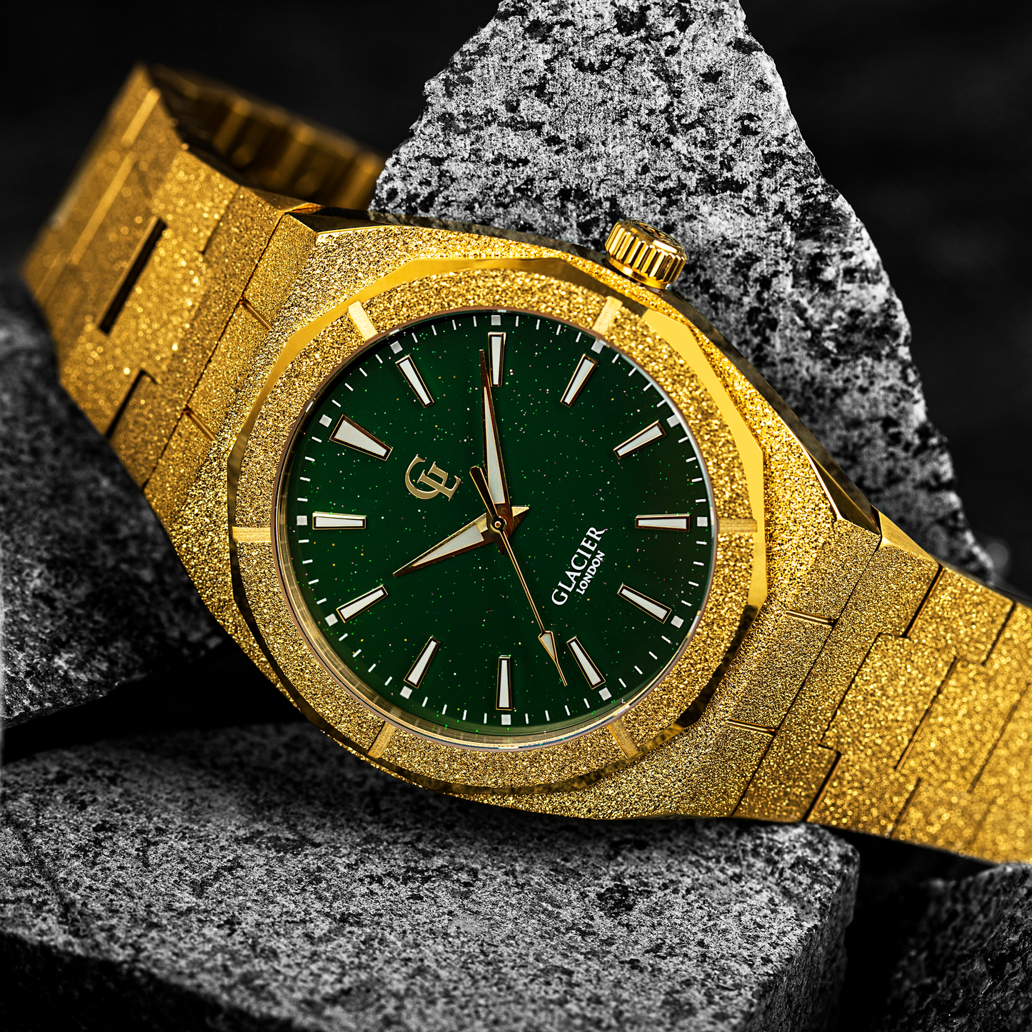 Gold Frosted Stardust Watch